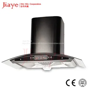 Jiaye Group 900mm Curved Range Hood , European Range Hood JY-HZ9003 Push Putton With Display Range Hood thumbnail-1