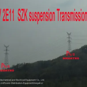 MEGATRO 220kv Double Circuit 15° Angle Pole thumbnail-1