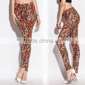 2015 OEM Factory New Arrival Top Fashion Knit Stretchy Printing Fashion Leggings for Women thumbnail-4