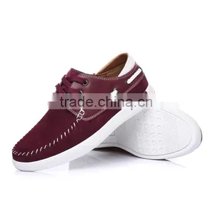 Hot Sell China Brand Men Casual Shoes Fashion Have Sample High Quality, Adults Relaxation Board Shoes Casual With Leather thumbnail-5
