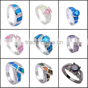 Opal Ring Jewelry Accessories Finished Wedding Engagment Ring thumbnail-5