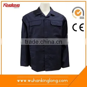 100% Cotton Fabric With Two Chest Pockets Waterproof Jacket thumbnail-1