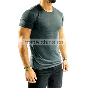 Men Muscle T-shirts Gym Exercise T-shirts Cheap Gym Dress thumbnail-2