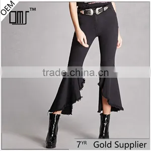 New Style Funky Rehab Flared Ankle Dress Pants for Womens thumbnail-1