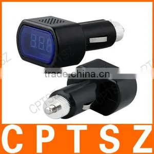 USB Car Voltmeter / Digital Auto Voltage Detector / Battery Voltage Meter Monitor Detector Count thumbnail-4