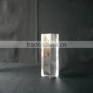 Hot Sale !!! Unique Cylindrical Crystal Candle Holder For Tea Light Table Decoration JKC-0001 thumbnail-5