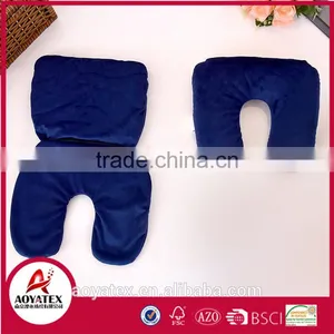 2 in 1 Travel U Shape Microbead Neck Pillow, Hot Selling 2 in 1 Pillow, Easy-carrying 2 in 1 Travel Pillow thumbnail-1