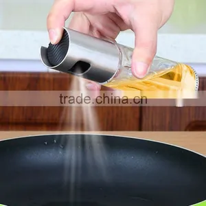 Hot Sale 100ml Oil Bottle, Stainless Steel and Glass Olive Oil Mist Spray Bottle thumbnail-5