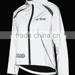 Women's Reflective Waterproof NIGHT VISION 360 Cycling Jacket thumbnail-3