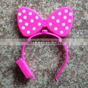 LHW-103K Party Supplies Pink Mickey Headband With Led Light thumbnail-1
