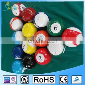 New Billiard Football Inflatable Table Soccer Pool Game Inflatable Snooker Ball Field thumbnail-2