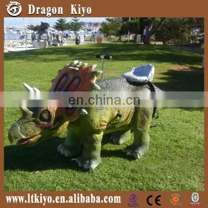 Amusement Park Mechanical Animatronic Dinosaur Rides for Sale thumbnail-3