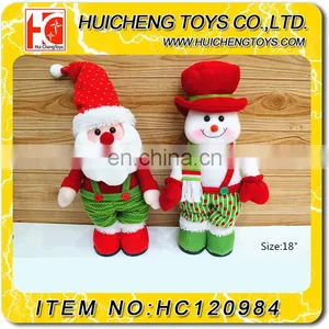 18 Inch Decoration Santa Claus Snowman Christmas Doll With High Quality thumbnail-1