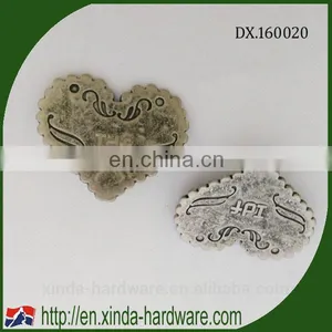High Quality Custom Logo Metal Label Badge for Clothing thumbnail-1