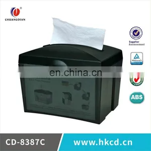 2015 Top Sales Multifunction Latest Design ABS Material Table Facial Tissue Dispenser CD-8387C thumbnail-1
