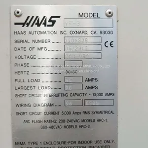 USA Haas VF-3 CNC Vertical Machining Center thumbnail-3