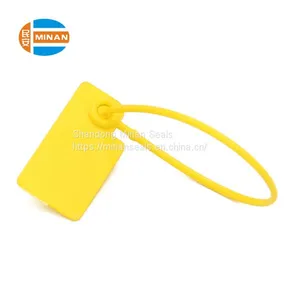 MA - PS 6032 Airline Security Tamper Proof Adjustable Length Plastic Seals With Logo and Number for Luggage thumbnail-1