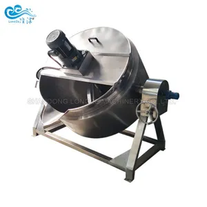 Vertical High Pressure Cooking Jacketed Kettle_cooking Jacketed Cooker thumbnail-1