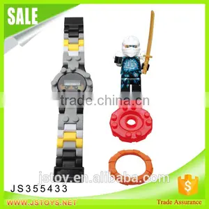 2016 New Toys Building Blocks Electronic Watch With Minifigures for Kids Most Popular thumbnail-2