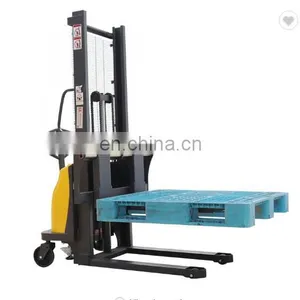 Manual Hydraulic Forklift Hand Pallet Stacker Electric Stakers thumbnail-2