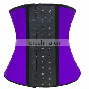 Coldker Women's Underbust Latex Sport Girdle Waist Trainer Corset 4 Boned Body Shaper thumbnail-3