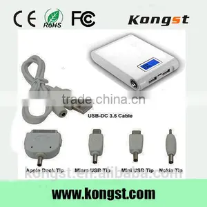 Dual Usb Solar Power Bank 10400mAh With Blink Logo And LED Light thumbnail-3