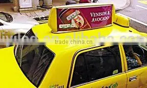RGB 12v Programmable Led Wireless Taxi Roof Signs Bus Car Digital Window Led Scrolling Message Text Sign thumbnail-2