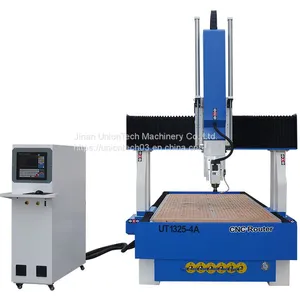 Discount Price 4 Axis 5 Axis Wood Router CNC Router And Engraving Machine For Wood And Foam Mould thumbnail-5