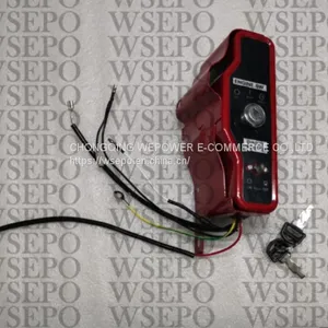 Red Color Electric Start Keybox for 173f 182f 188f 190f Gx270 Gx340 Gx390 Gx420 Predator 420cc Gas Engine 5kw-8kw Generator Spare Parts thumbnail-1
