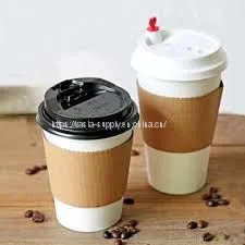 Custom Printing Paper to go Cup Sleeves Corrugated Cardboard China Cup Sleeves thumbnail-1