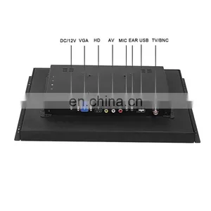 POS Metal Case Capacitive Touch Screen 15 Inch Industrial Open Frame Desktop Touchmonitor thumbnail-4