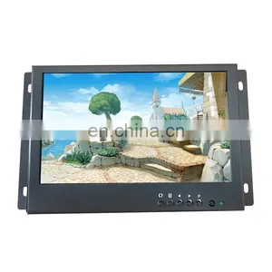 7inch Metal Case Monitor Open Frame LCD Monitor HDMI/VGA/AV/BNC 8