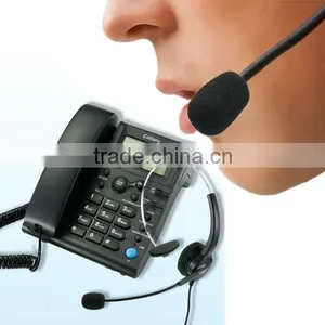 Corded Business Call Center Headset Telephone With Caller id Display thumbnail-1