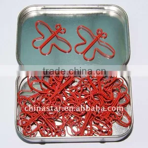 Special Shapes Paper Clip in Rectangle Shape Tin Box thumbnail-1