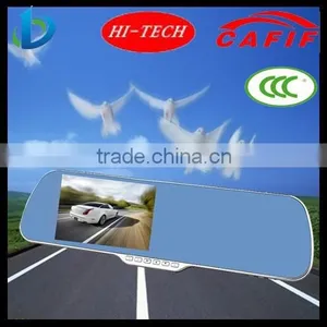 Ultra-thin Rearview Mirror Bluetooth Handsfree Car Kit thumbnail-1