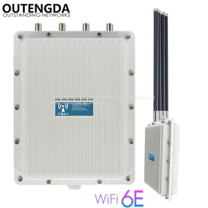 1800Mbps 802.11ax WIFI6 Dual Band Outdoor Access Point High-Power Gigabit POE Smart Farm Long-distance High Concurrency Router thumbnail-1