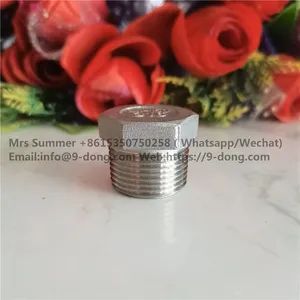 Low Pressure Stainless Steel 150lbs NPT Hexagon(Hex) Plug thumbnail-2