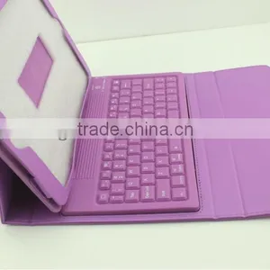 2014 New Arrival! Stand PU Leather Case With Wireless Keyboard for 7.9'' Tablet PC,Bluetooth Keyboard For IPad 5 thumbnail-1