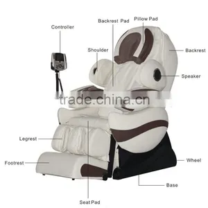 3d Best Chair Massage Electric Zero Gravity Massage Chair 2015 thumbnail-4
