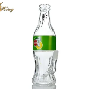 KQ68 9inch Juice Bottle Glass Bong Juice Bottle Glass Bong Smoking Pipe thumbnail-1