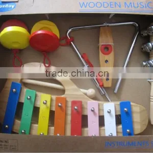Kids Educational Toys Wooden Handmade Toys Wood Learning Toy Names of Musical Instruments Import Whole Musical Instruments Sets thumbnail-2