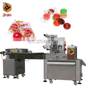 500bags/min JKMF High Speed Candy Pillow Packaging Machine For Hard Candy Toffee Packing Machine Chocolate Ball Packing Machine thumbnail-1