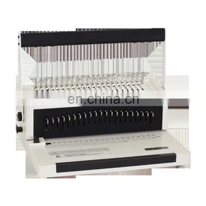 21 Holes Comb Paper Binding Machine Hardcover Book Binding Machine Price thumbnail-2