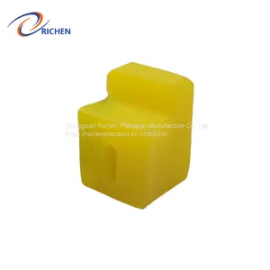 CNC Machining Milling Turning Manufacturing Mechanical OEM Custom Yellow Color Parts thumbnail-1