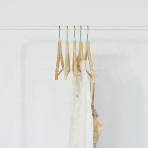 Natural Wholesale Wooden Hangers Clothes Hanger for Suit thumbnail-2