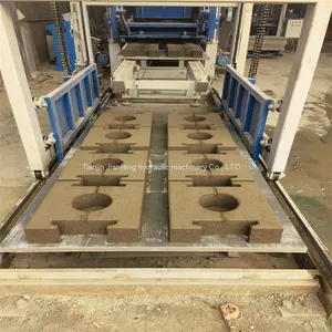 Middle Type Fully-automatic Multi-functional Interlock Brick Machine JF-QT10-15 thumbnail-1