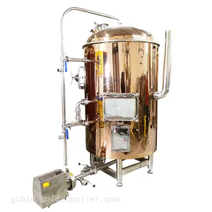 500L Beer Processing Brewing Beer Machine Automatic for Commercial Beer Brasserie thumbnail-2