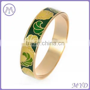 2015 Newest Design Flower Stainless Steel Bracelets thumbnail-2