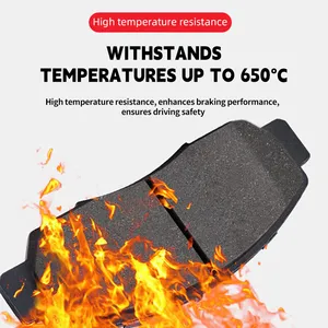 Wholesale Original FERODO Ceramic Brakes FDB4052 Auto Ceramic No Noise Ceramic Brake Pads for Bmw 34114074370 thumbnail-4