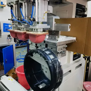 Hongmei Servo Rotary Three-color Pad Printing Machine Automatically Clean Printing Clearly thumbnail-2